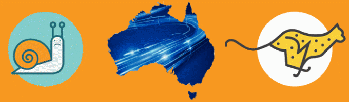 Internet upload speeds in Australia - comparison