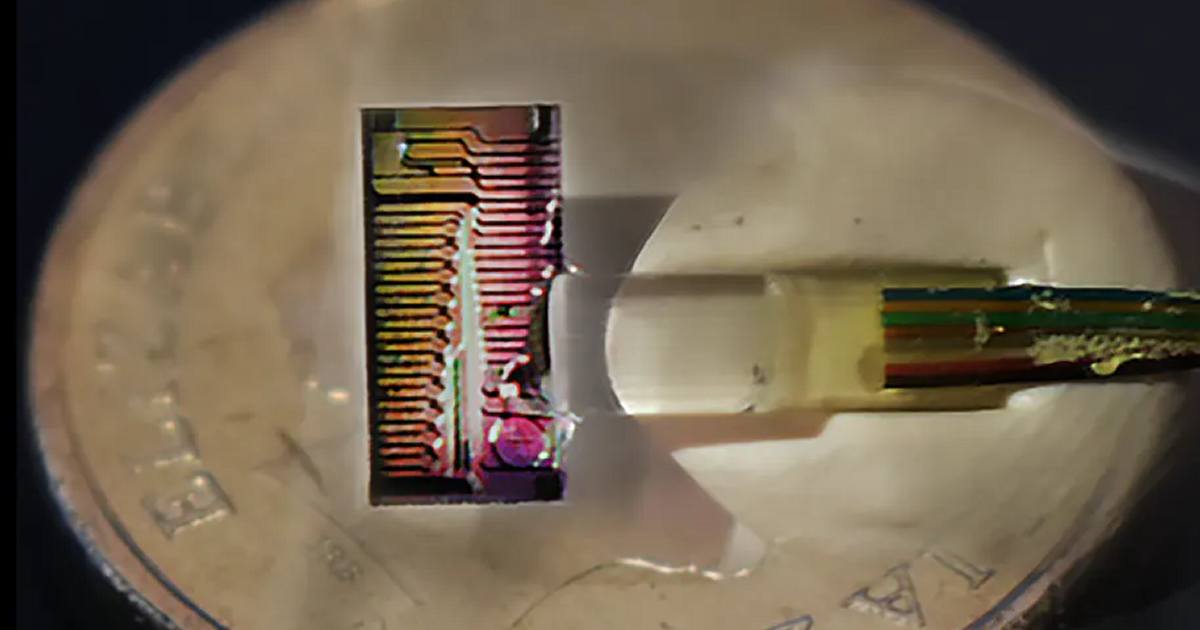 Microcomb chip boosts broadband speed