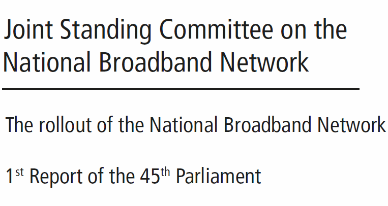 Report on Australia's National Broadband Network