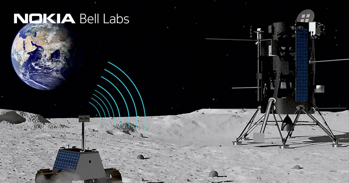Nokia and NASA - moon communications